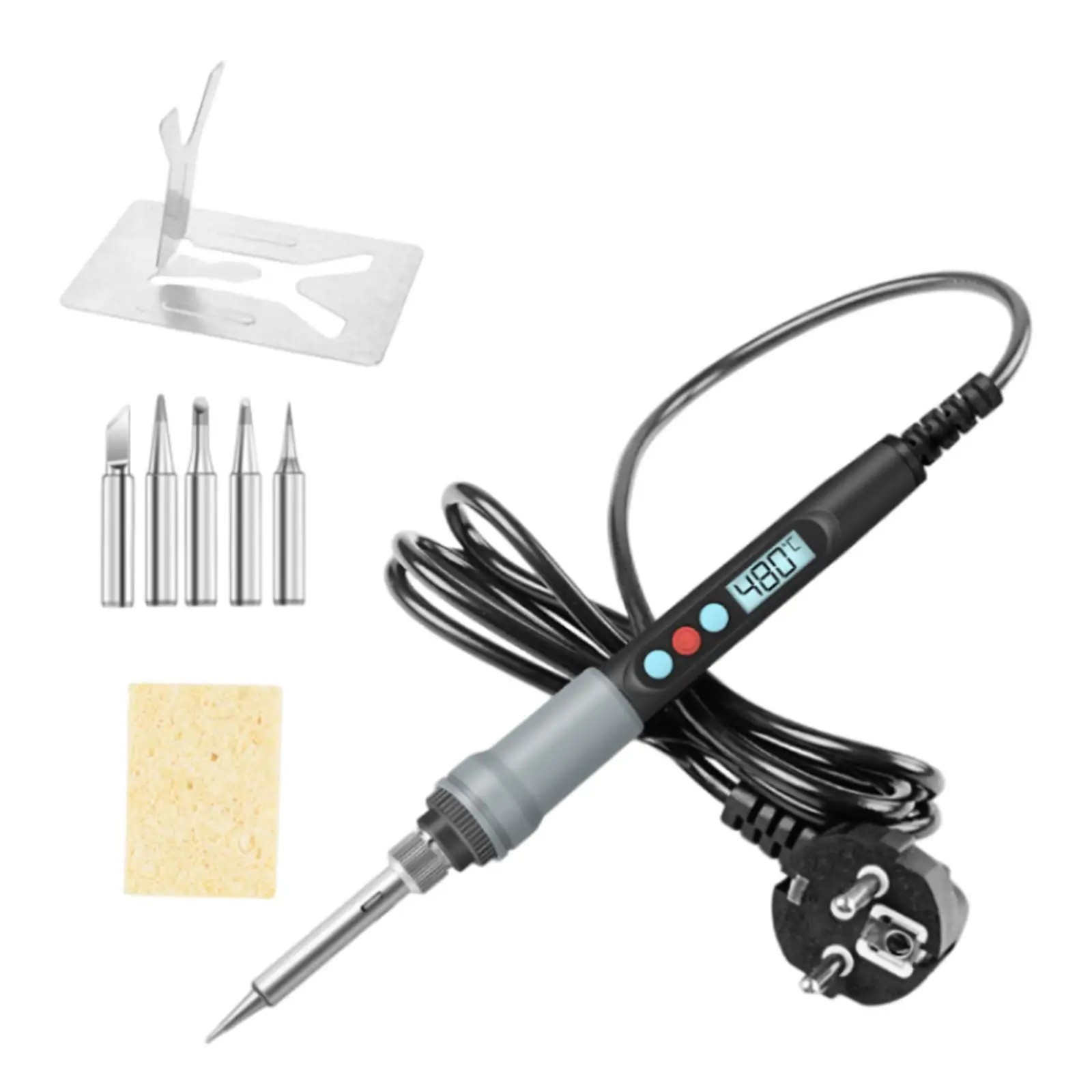 Electric Soldering Station Welding Repair Tool 100 to 480°C 90W High Power Welding Iron Kits Solder Station for Home Appliance