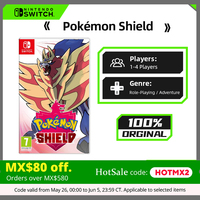 Nintendo Switch Game Deals - Pokemon Shield - Stander Edition - Solid Game Cassette Support TV Tabletop Handheld Mode