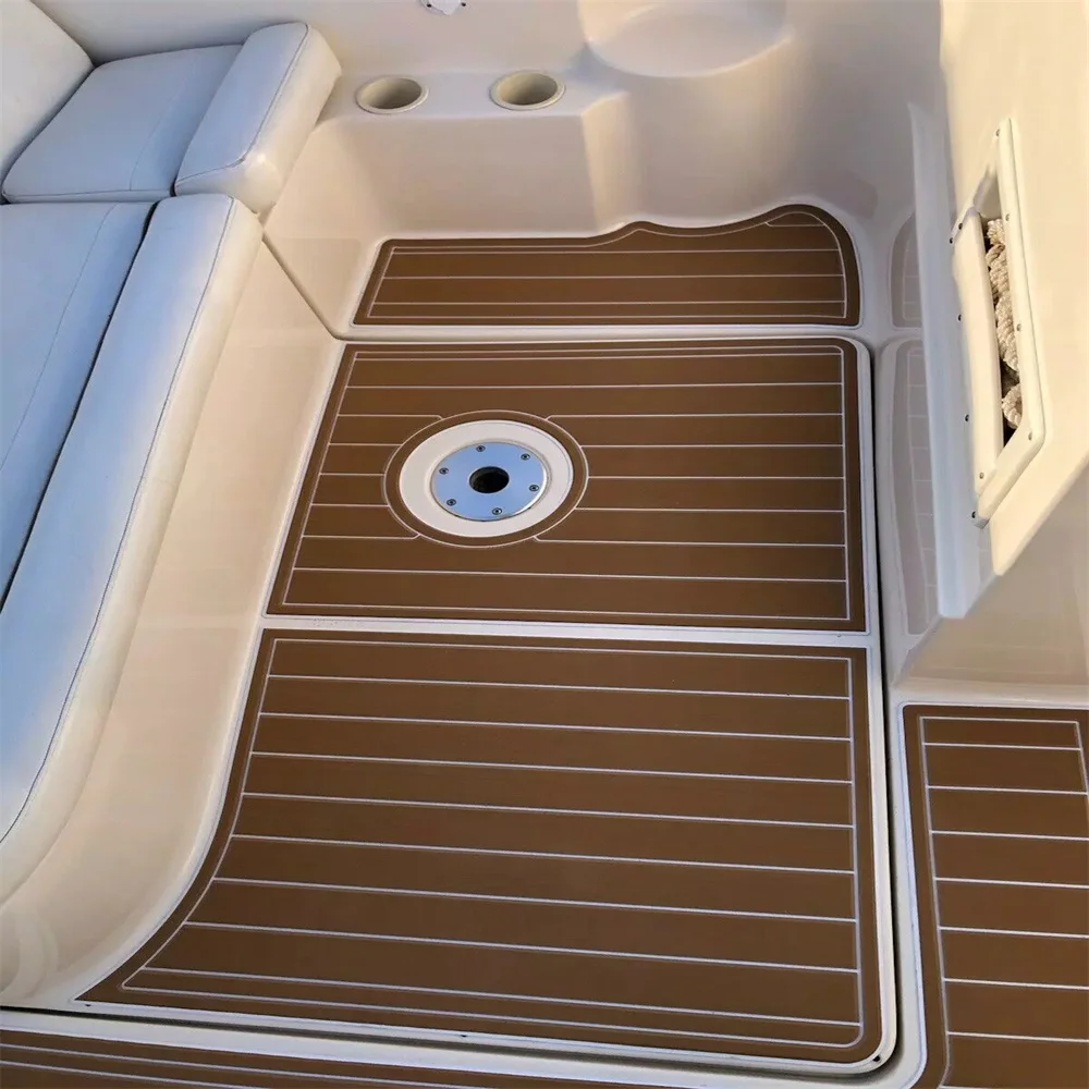 2002 -2007 Rinker 270 crucero exprés cabina plataforma de natación EVAFaux teca 6mm suelo marino teca yate barco accesorios marinos