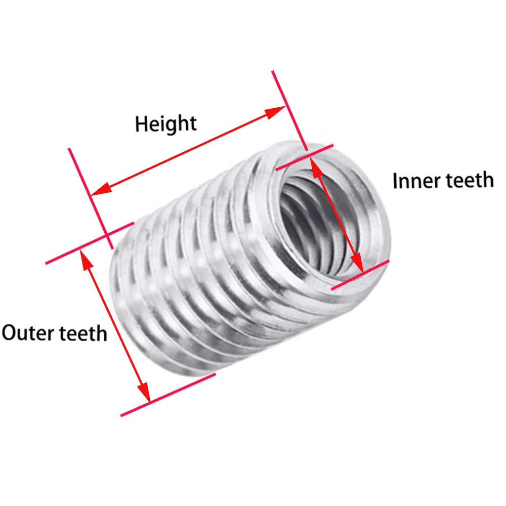 M10X1 interno esterno filettato tubo cavo accoppiatore trasportatore nastro adattatore vite M10 a M12/M14 ,M8 a M10 M6-M8,M4 M6 a M10.