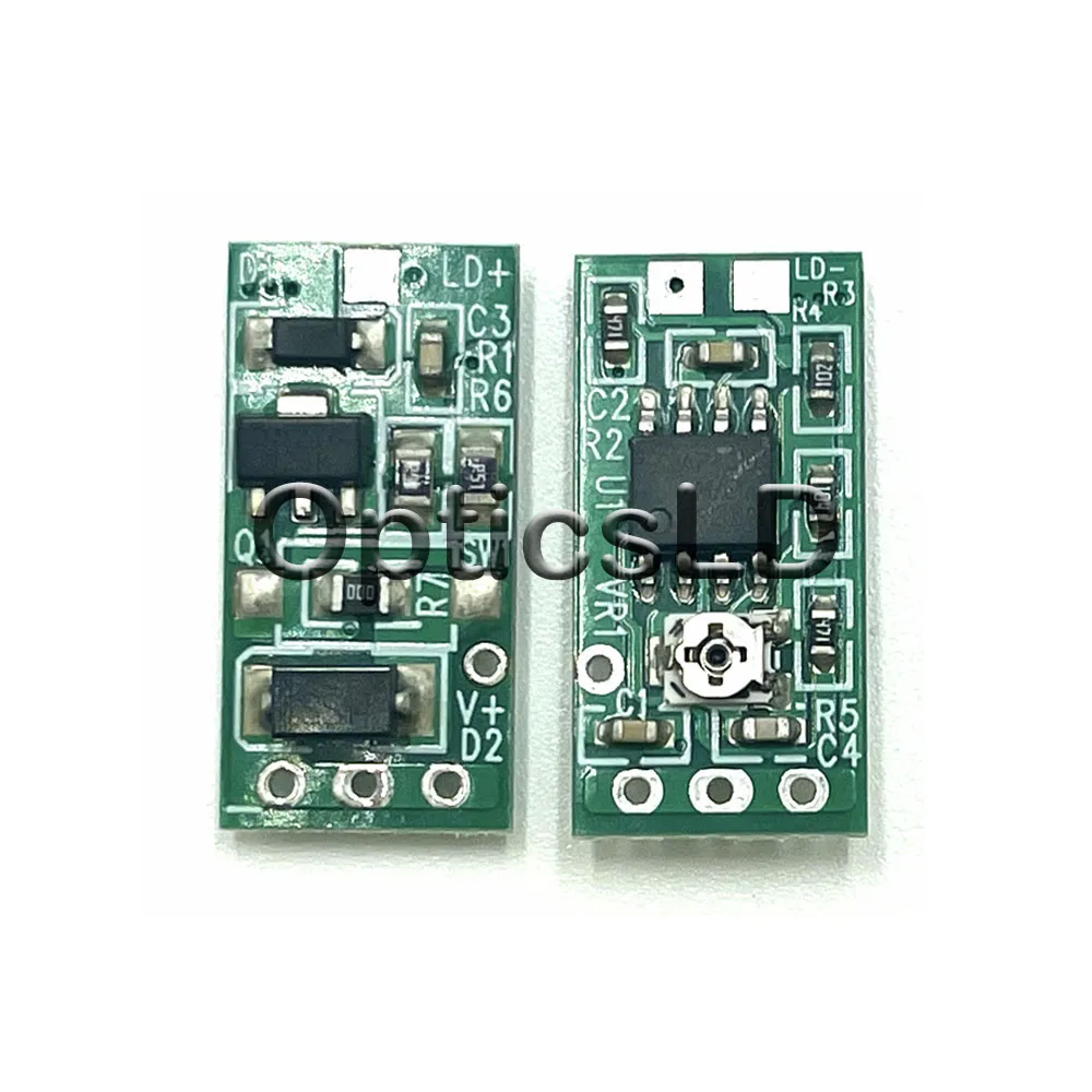 532nm 638nm 658nm 808nm 940nm 980nm الأحمر ليزر الأشعة تحت الحمراء ديود PCB لوحة للقيادة 550mA