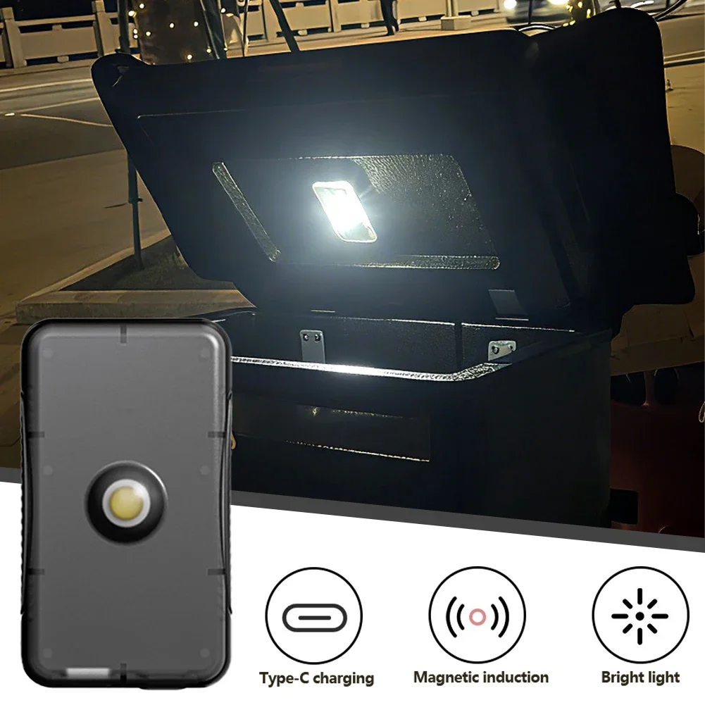 Automatic Sensor High Brightness LED Light Universal Motorcycle Trunk Car Armrest Box Fishing Tackle Storage Illumination Lamp
