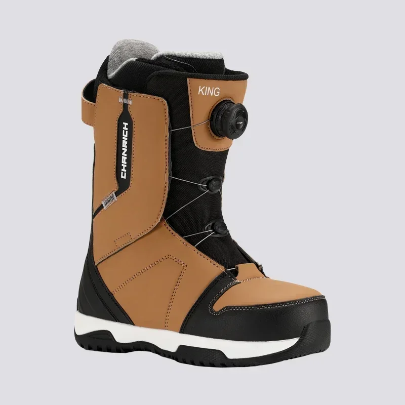 New 2025 Adult Ski Shoes Men Women Snow Boots Thermal Skiing Equipment Warm Boots Wire Buckle Models Fast Wear Snowboard Shoes