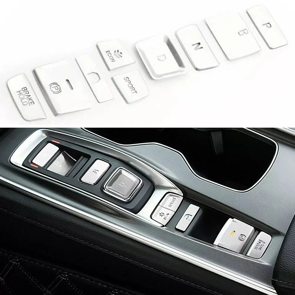 Color Silver Gear Shift Box Panel Accord Gear Shift Cover Easy To Install High Universality Fitment High-quality Aluminum