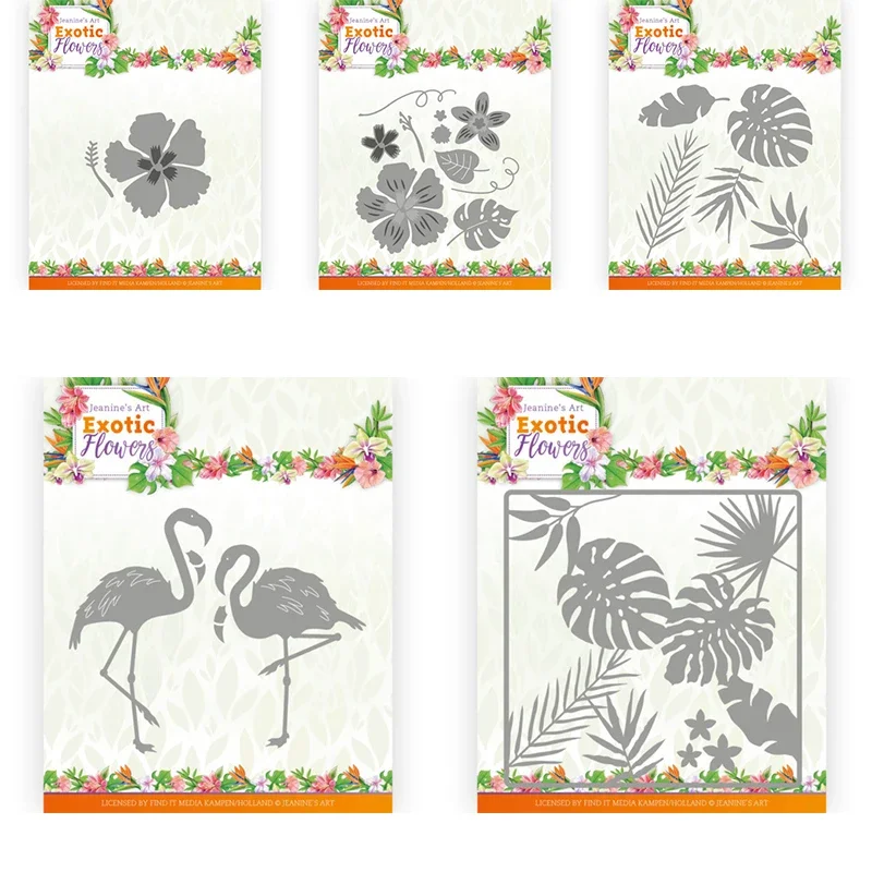 

Металлические вырубные ножи Mmao Crafts для декора в виде цветов и листьев, трафареты для скрапбукинга, тиснения на бумаге/фотокарточках