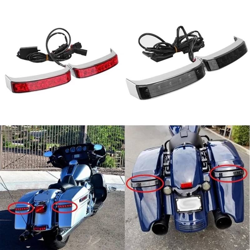 

Motorcycle Saddlebag Light LED Turn Lamp Run Brake Lamp For Harley Touring FLHT FLHX FLHXS FLTRX FLTRXS Models 2014-2021 2022