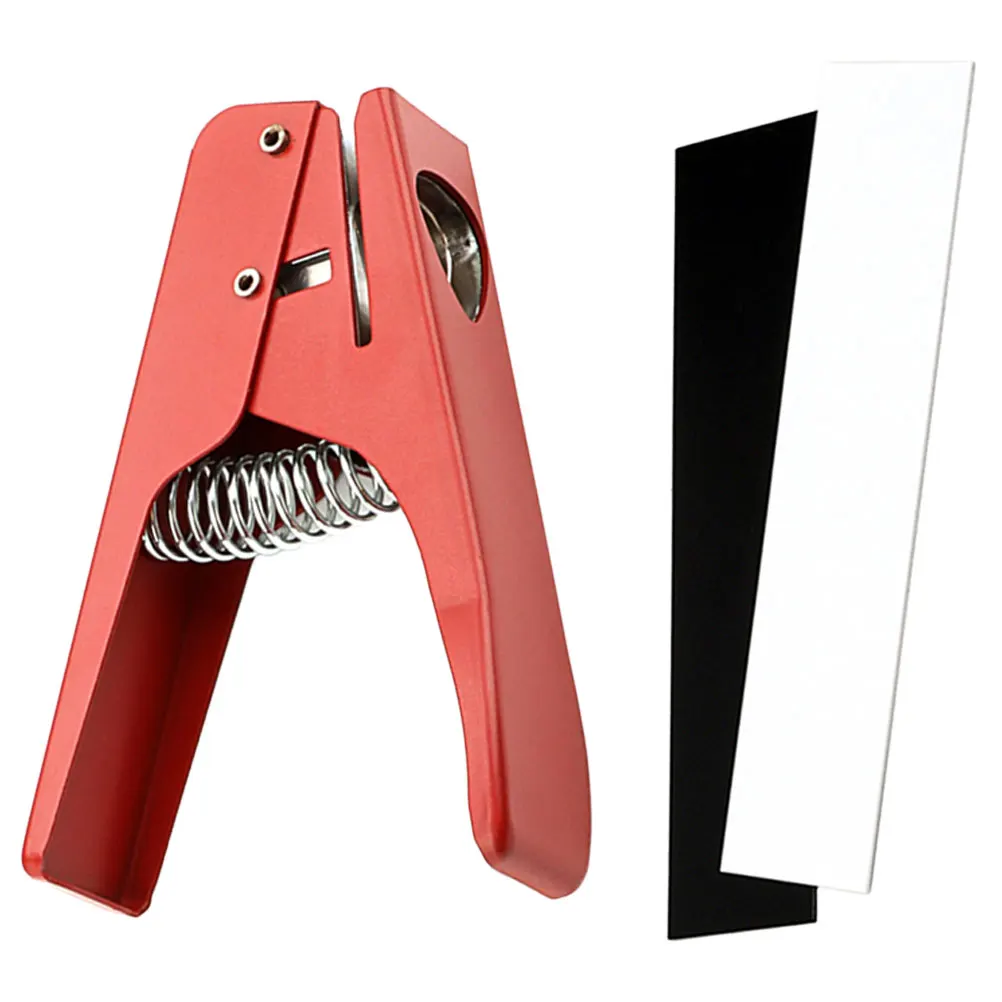 

Pick Cutting Tool Punch Plectrum Maker Guitar Hole Puncher Learning Making