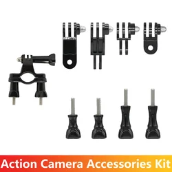 Bicycle Mount Adjustment Arm Screw Cycling Holder For GoPro 13 12 11 10 AKASO SJCAM insta360 DJI Osmo Action Camera Accessories