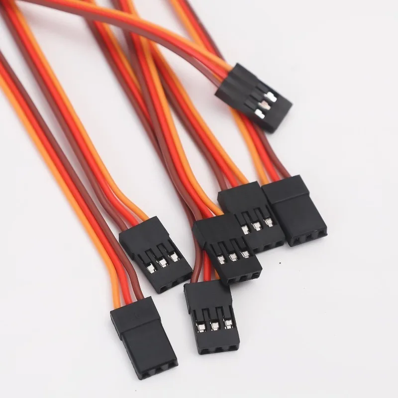 10/1Pcs 30-Core Servo Extension Cable Cord 15cm JR Female Male Lead Wire Connector for RC Futaba Airplanes Remote Control Cables - view 5