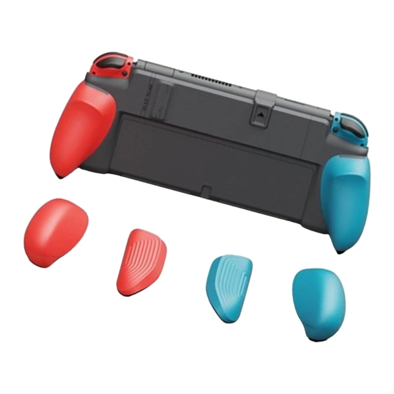 Casing Pegangan untuk Konsol Game Penutup Cangkang Pelindung Pegangan Ergonomis dengan Pegangan Pengganti Pegangan Anti Selip