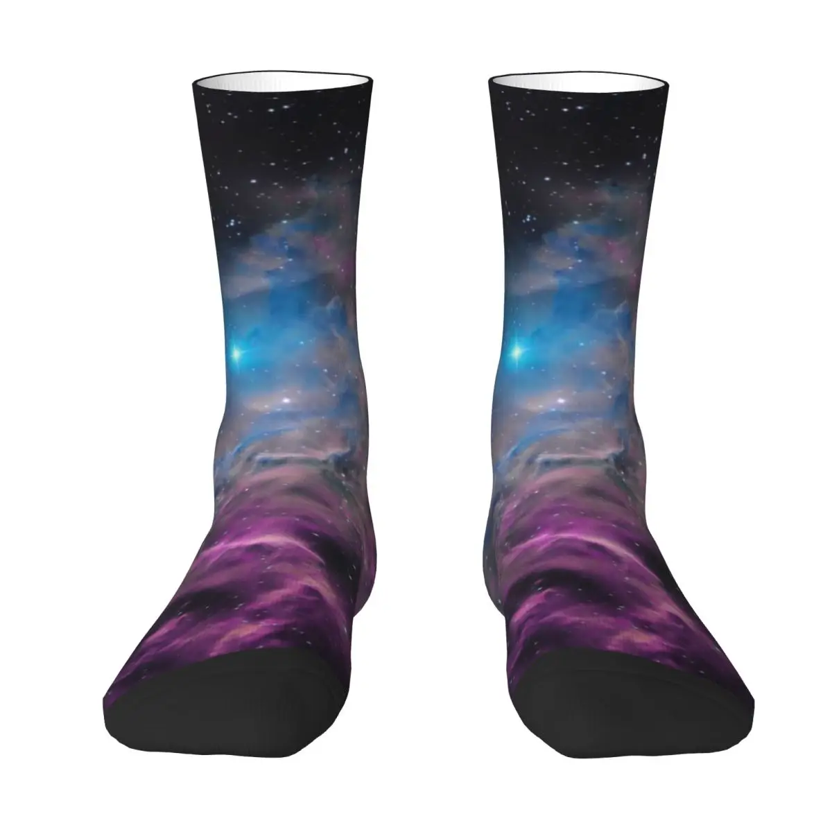 Cloud Galaxy Stockings Flaming Star Nebula Design Elegant Socks Winter Anti Skid Socks Couple Outdoor Sports Quality Socks