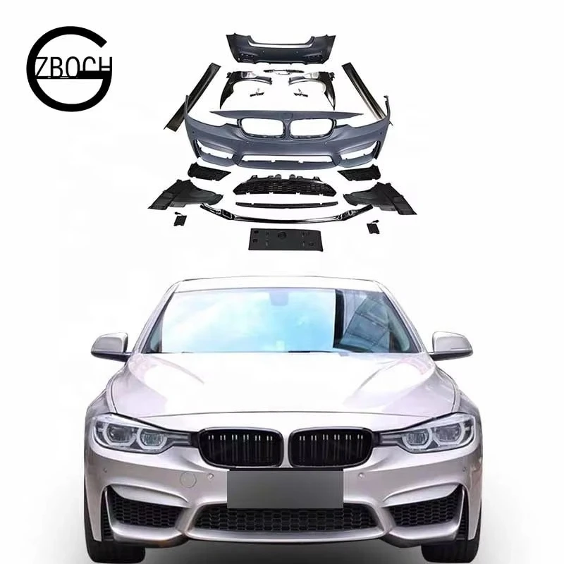 

Luxury Body Kits for 3 Series F30 F35 BRILLIANCE Facelift M3 Tips Side Skirt Fender Grill Front Rear Car Bumpers Front Lip