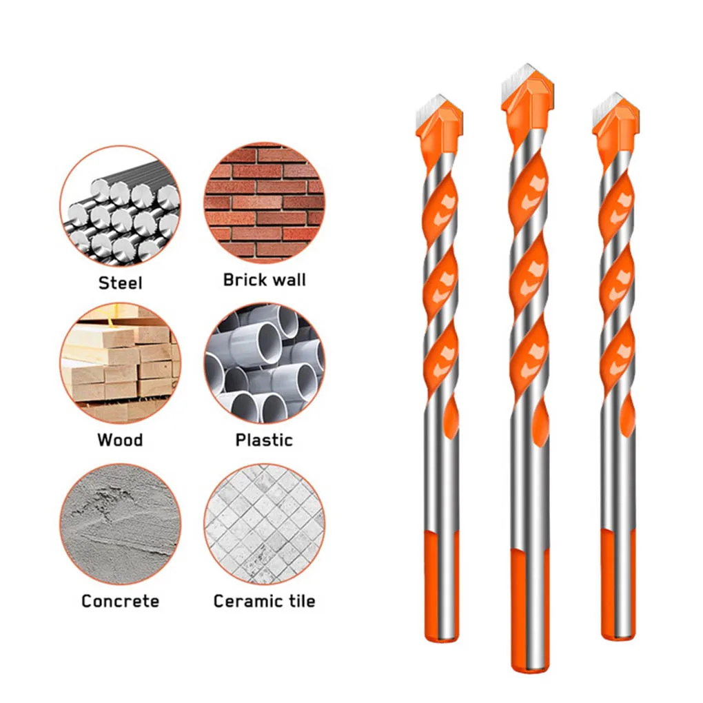 

1Set Drill Bits Multifunctional Alloy Electric Drilling Bit Fittings 5MM