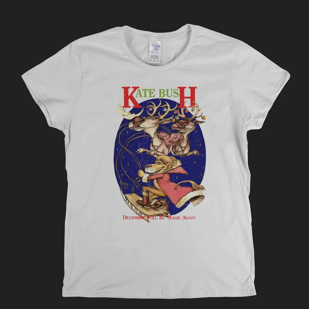 Kate Bush December Will Be Magic Again Womens T-Shirt TN0170