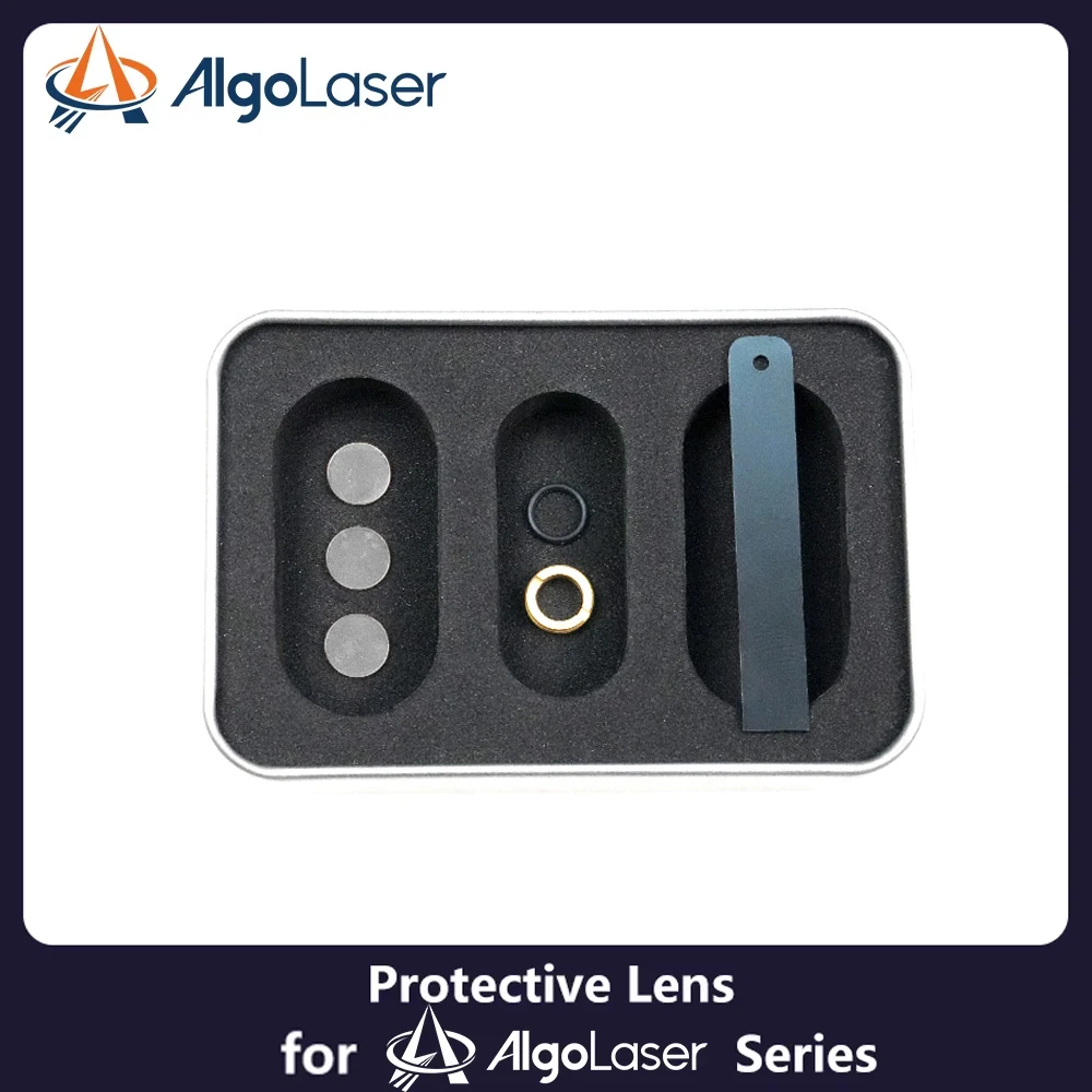 AlgoLaser Parts Window Lens Laser Head Replacement Lens for AlgoLaser 10W 20W 22W 40W Laser Module Protective Glass Optical Lens