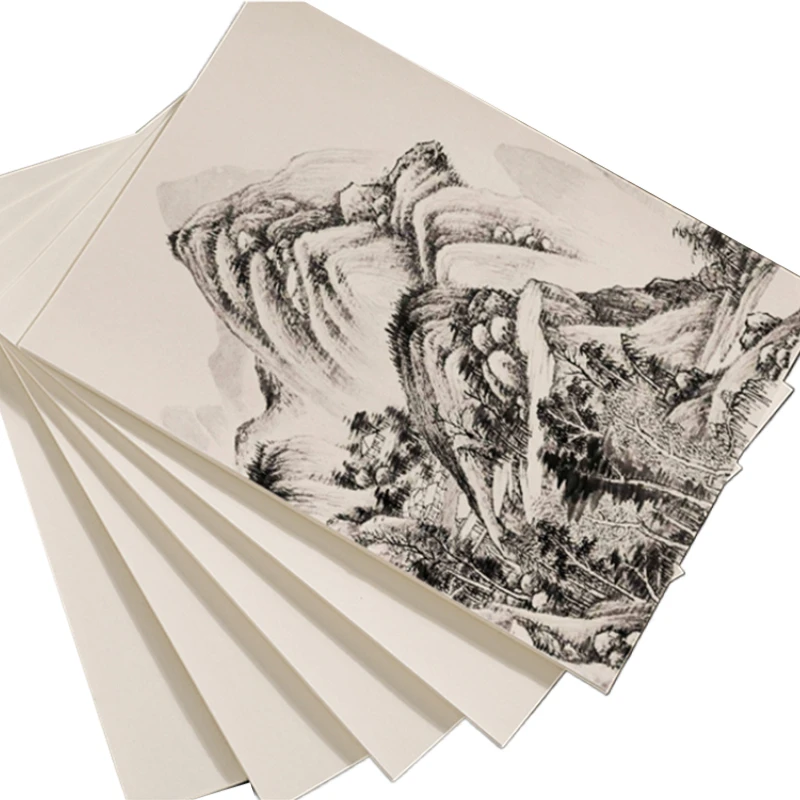 

A4 A3 Printing Rice Paper Laser Printing Inkjet Printing Xuan Paper Chinese Calligraphy Drawing Half Ripe Xuan Paper Papel China