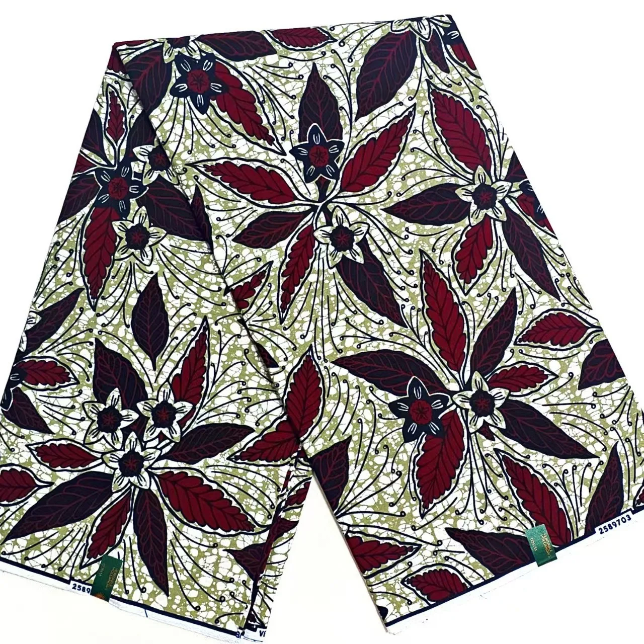 

Cotton Soft African Guaranteed Veritable Real Wax for DressesAnkara Wax Print Fabric High Quality African Wax Real Fabric 100%