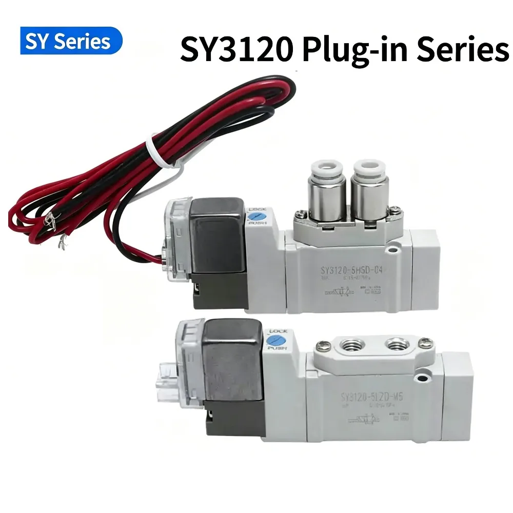 Solenoid Valve SY3120-5LZD-M5 SY3220/3320-5LZ-5MZD-G-5LOZ-M5-C4-C6