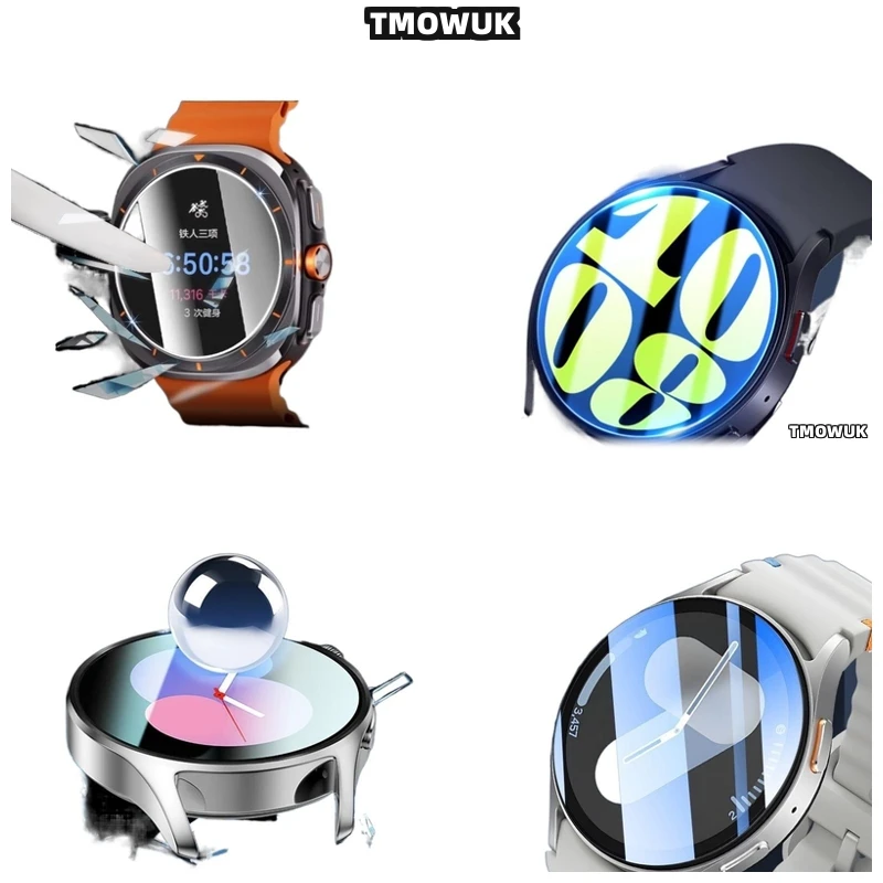 

For Samsung Galaxy Watch6 Classic 40mm Watch7 Ultra FE 47 44 43mm, Non-Slip Grip Edges.