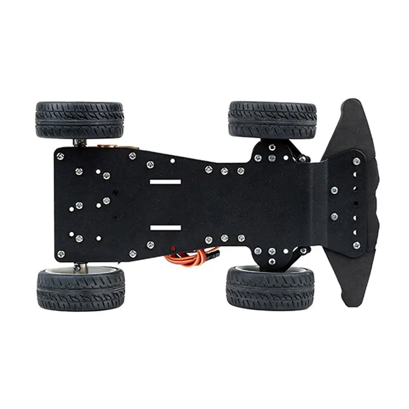 B05C-2X 4 Wheel DIY Servo Robot Car 4WD Chassis Smart Car For Arduino Car Platform With Metal Servo Bearing Kit Gear Control