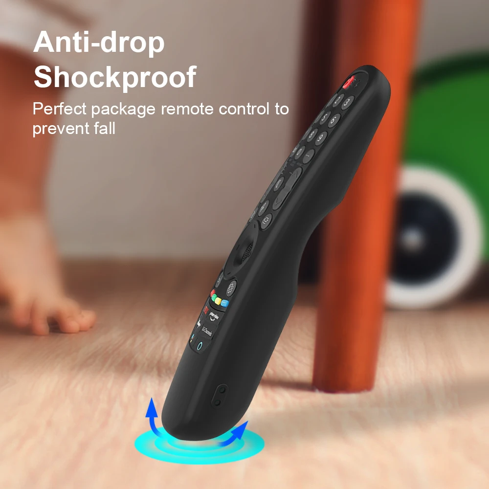 AN-MR21GA Silicone Case For LG AN-MR21GC AN-MR21N Magic Remote Control Protective Soft Cover Shockproof For LG OLED TV Remote