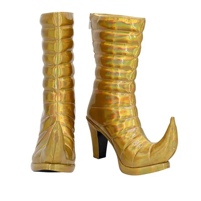 Chaussures de Cosplay Anime Dio Brando, bottes pour hommes et femmes, déguisement fantaisie d'halloween, Costumes de fête de carnaval, accessoires