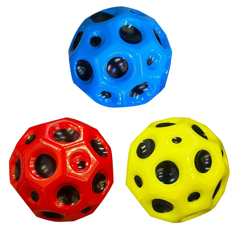 1Pcs Extreme High Bouncing Ball Space Ball Children Toys Balle Rebondissante Enfant Kinderspielzeug Pelotas Saltarinas Niños Toy