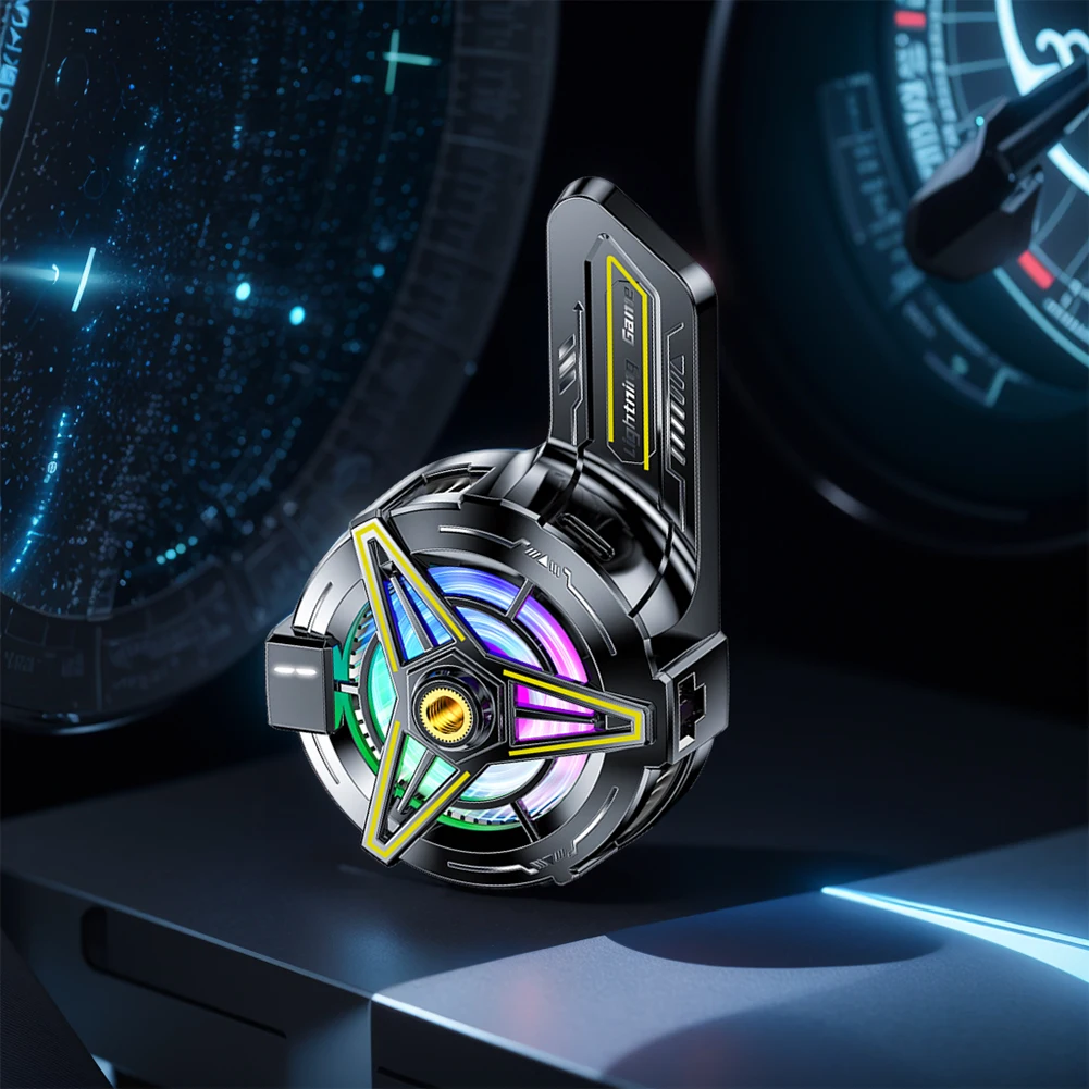 Smartphone Cooler Cooling Pad Enhanced Heat Dissipation Mobile Phone Semiconductor Cooler Magnetic/Back Clip Phone Radiator