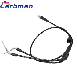 Carbman Pull Push Throttle Cable Line Fit For Yamaha Banshee 350 YFZ350 1987-2006 01-0813