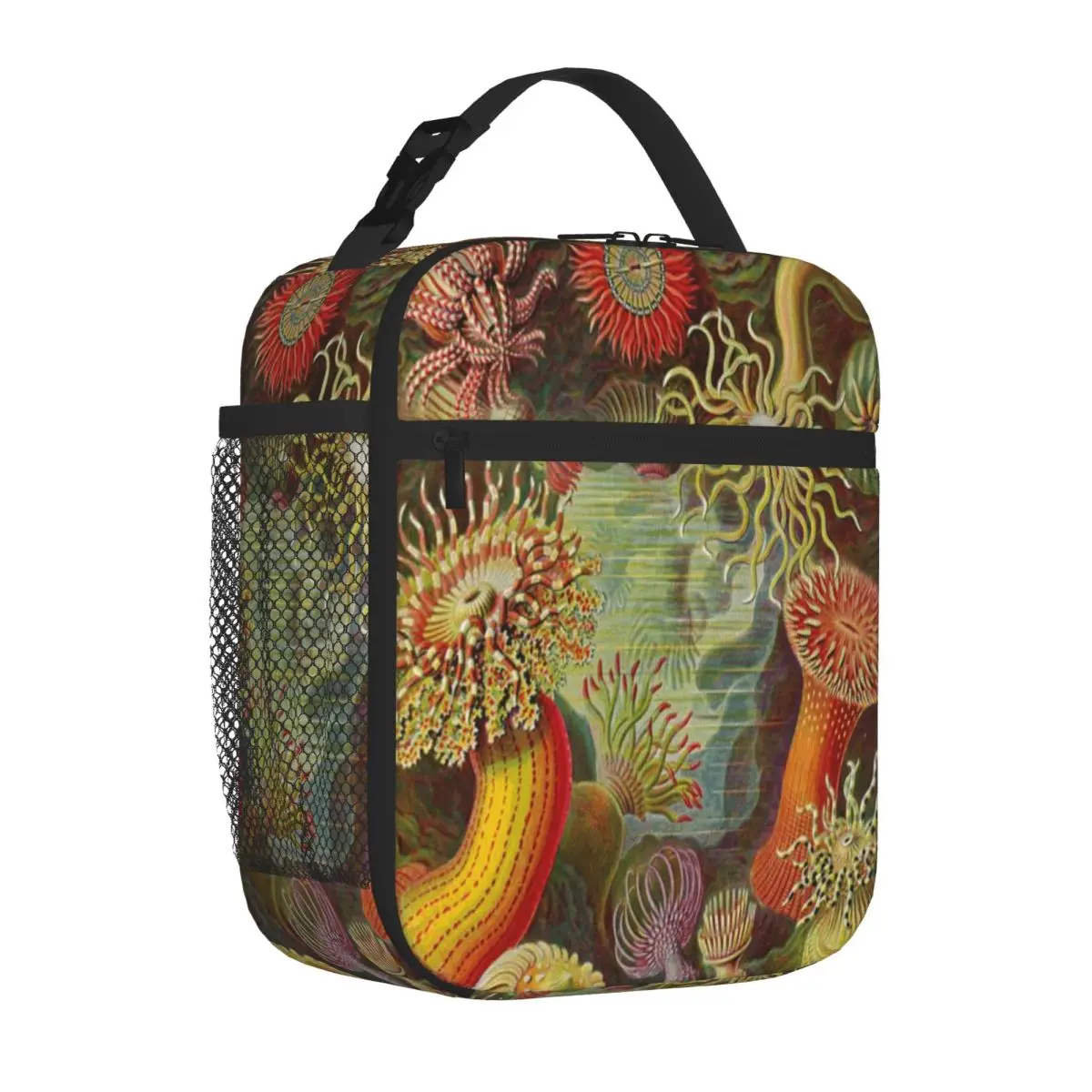 Hot Sale Sea Anemone - Ernst Haeckel Insulated Inner Meal Prep Bag Diet Meal Packing Lightweight Lunch Bag