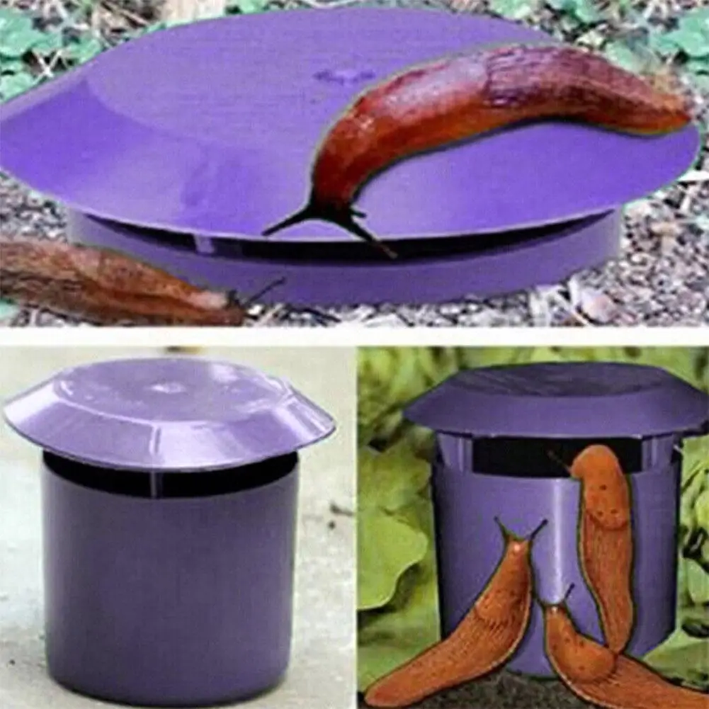 Garden Farm Protector Snail Catcher, Armadilha Repeller de Pragas, Catcher Cage, Ferramentas Animais, Slug House Rejeitar, E0m4
