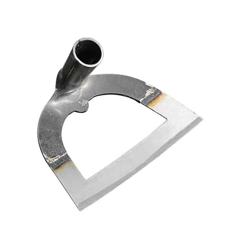 PZHI Handheld Hollow Hoe Thickened Manganese Steel Weeding Tool for Gardening Planting M Size