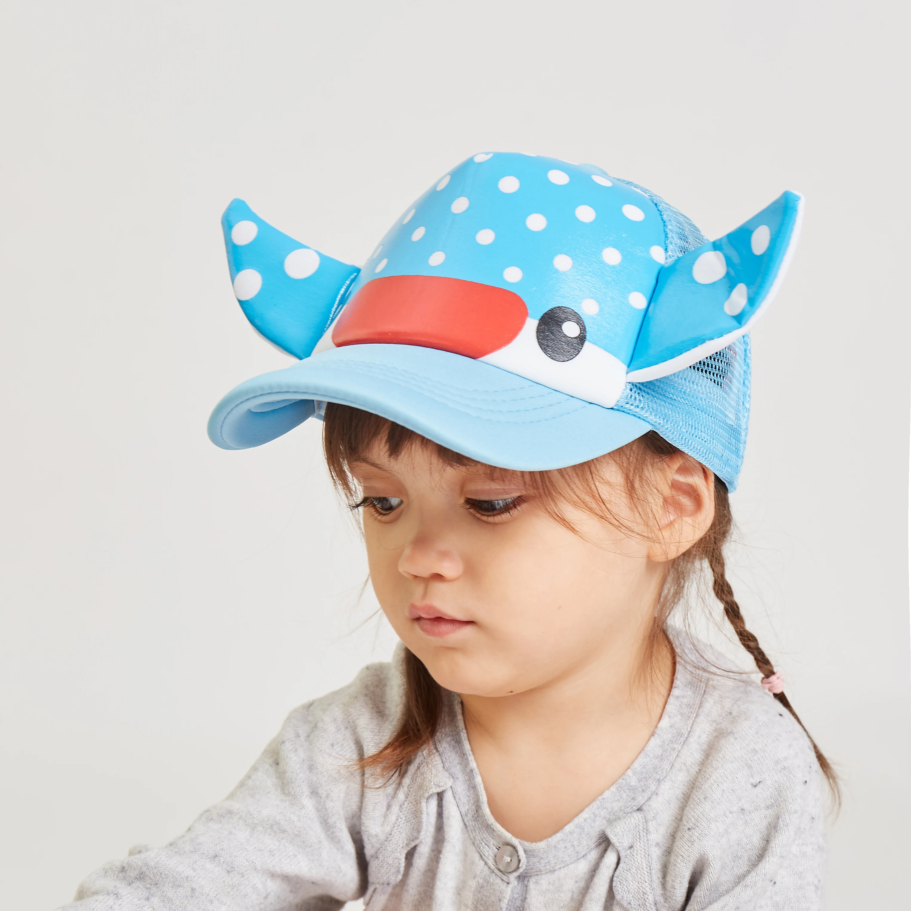 Kleinkind Niedliche Tier Baseball Kappe Einstellbar Kinder Outdoor Sonnenhüte Baby Mesh Zurück Kappe Für Jungen Und Mädchen – Detail 6