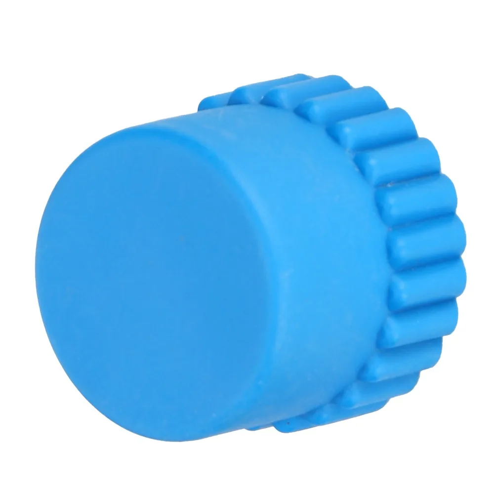 

5PCS Universal Trimmer Head Replacement Knob ABS Blue String Trimmer Bump Knob Round Easy Install for Husqvarna T25