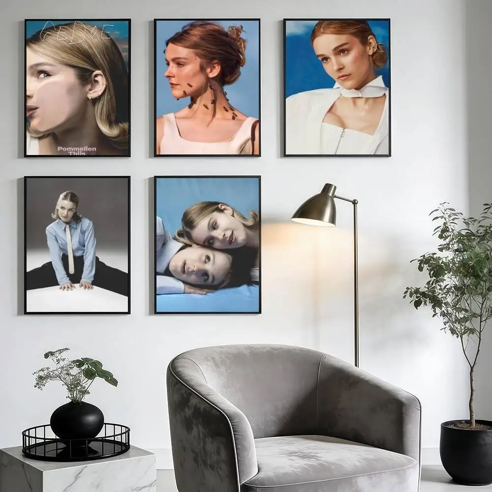 P-PommelienS T-Thijs Gedoe SN Poster Stickers High-Quality Classic Print Retro Wall Decor Living Room Home HD Gift Holidays