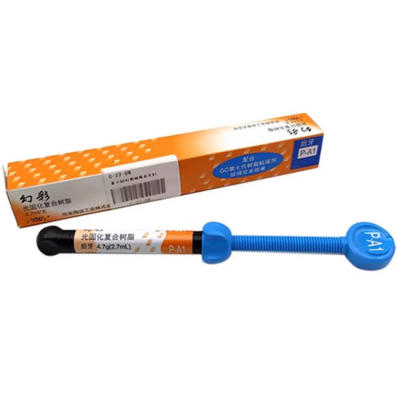 Matériaux de remplissage dentaires en résine Nano Composite Fuji GC, durcissement UV Direct, 4 g/pièce, pour dents antérieures et postérieures, outils dentaires
