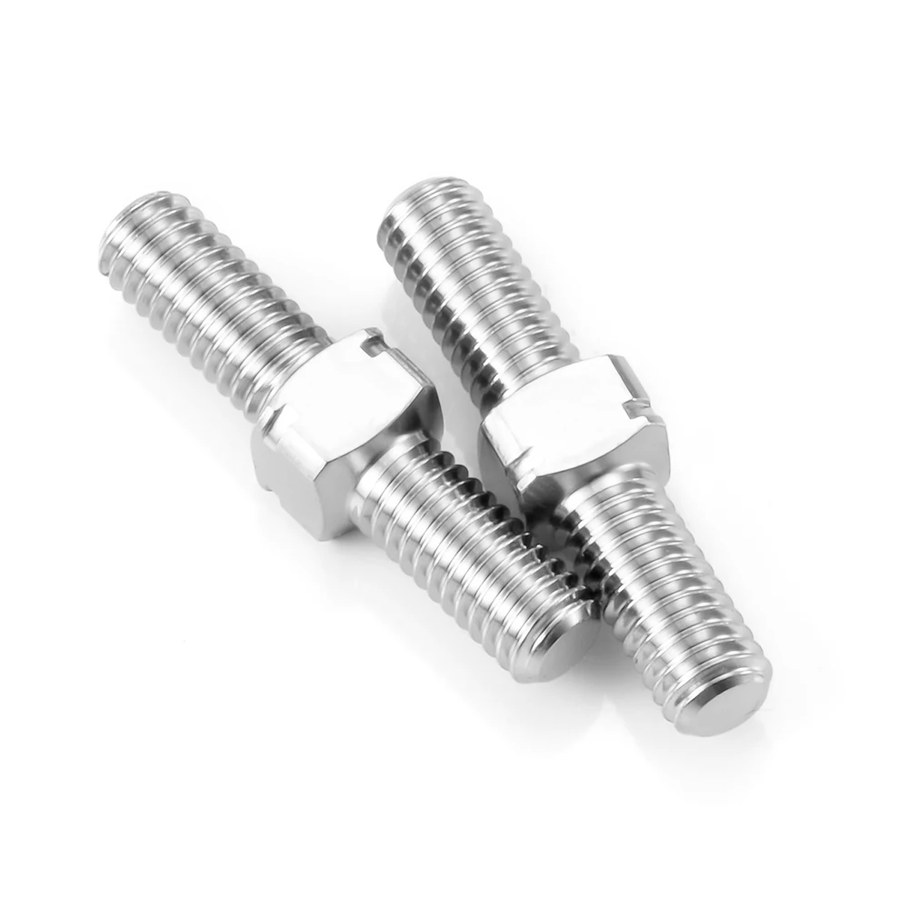 AXSPEED Metal Alloy Universal M3 Double-end Threaded Pull Rod/ Positive and Reverse Thread Link Rod for RC Models Upgrade Parts