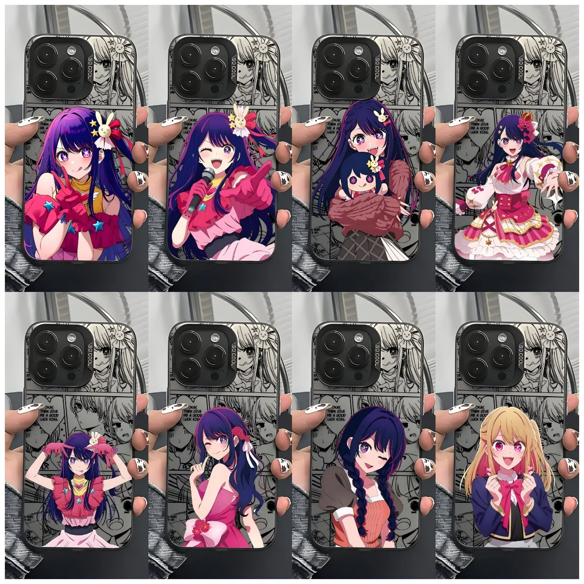 HOT Anime Oshis nos Kos Phone Case for Samsung Galaxy A37 A57 A17 A07 A16 A06 A35 A55 A25 A05S A15 A56 A54 A36 A34 A24 A26 4G 5G