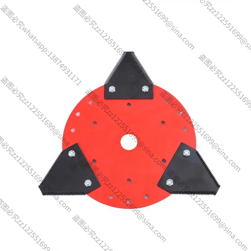Multi-size Universal Disc Triangular Lawn Mower Accessories, Garden Tools, Weed Cutter Blades, Brush Cutter Accessories