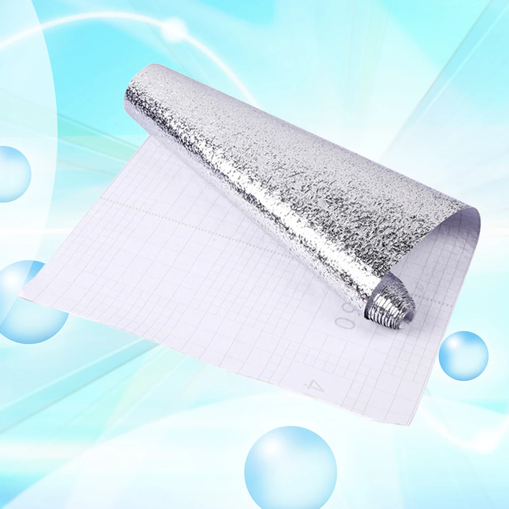 

40X100Cm Self-Adhesive Waterproof Aluminum Foil Paper Heat Resisting Grease-Proof Oil-Proof Leak-Proof Damp-Proof Wall Sticker