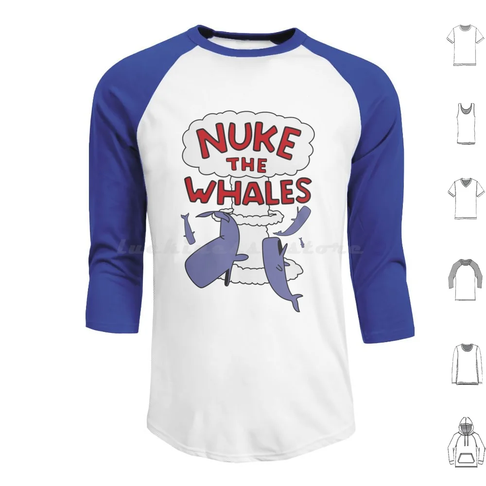 Beautiful Model Nuke The Whales Hoodie cotton Long Sleeve Beautiful Model Nuke The Whales The Funny Bart Lisa Marge Tv