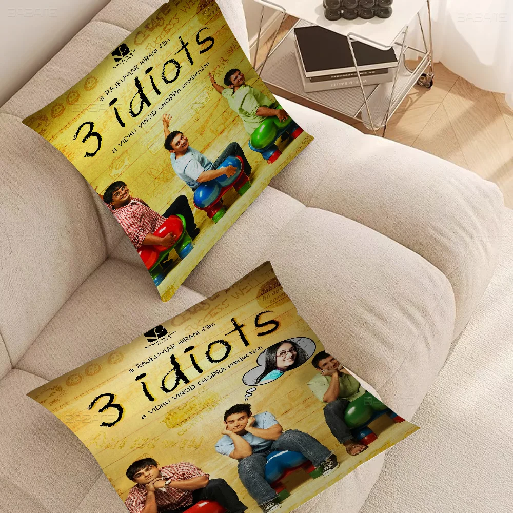 3 Idiots Stitch Lucky Dragon Pillow Cover Sofa Cushion Cover Home Room Decoration Children Gift