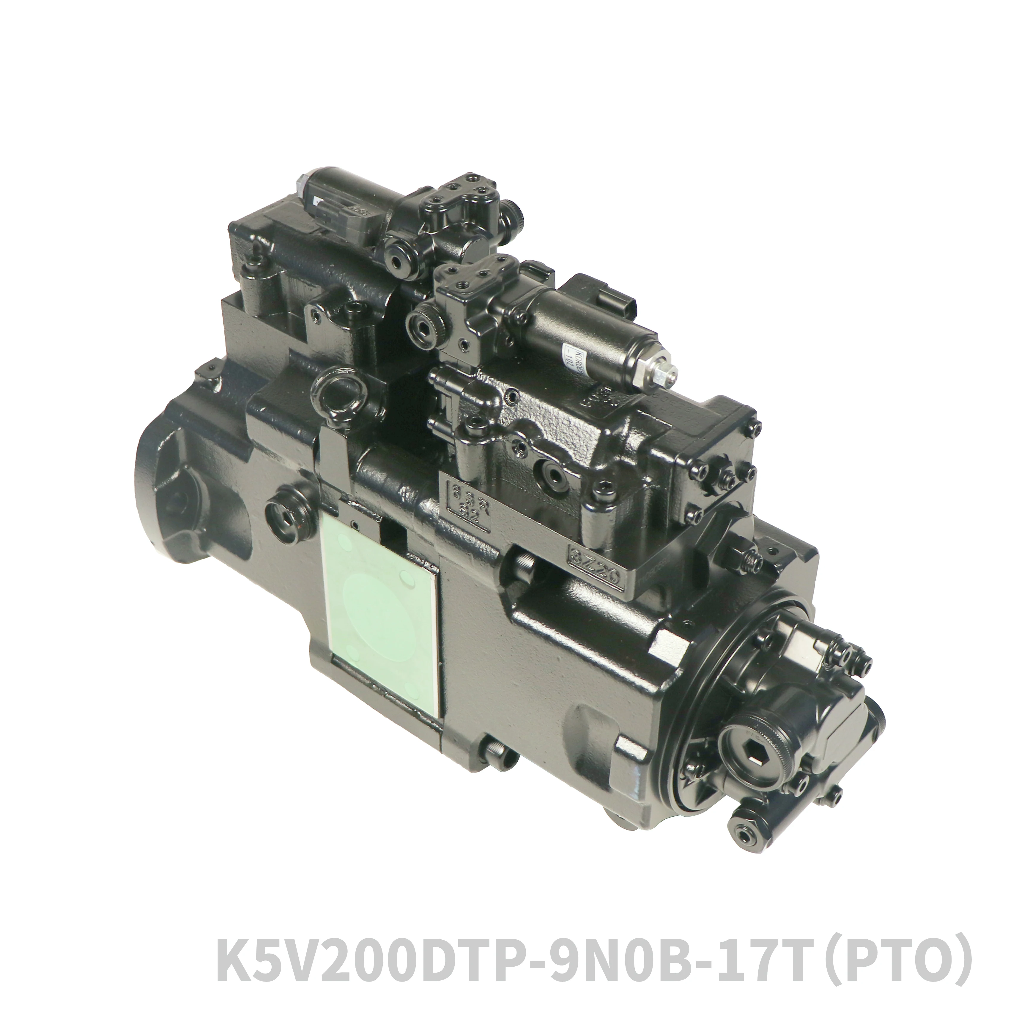 Bomba de pistón hidráulica ZW & ZHTE K5V200DTP-9NOB-17T PTO para excavadora DH500, presión de trabajo de 34.3Mpa, desplazamiento de 99/147ml/r