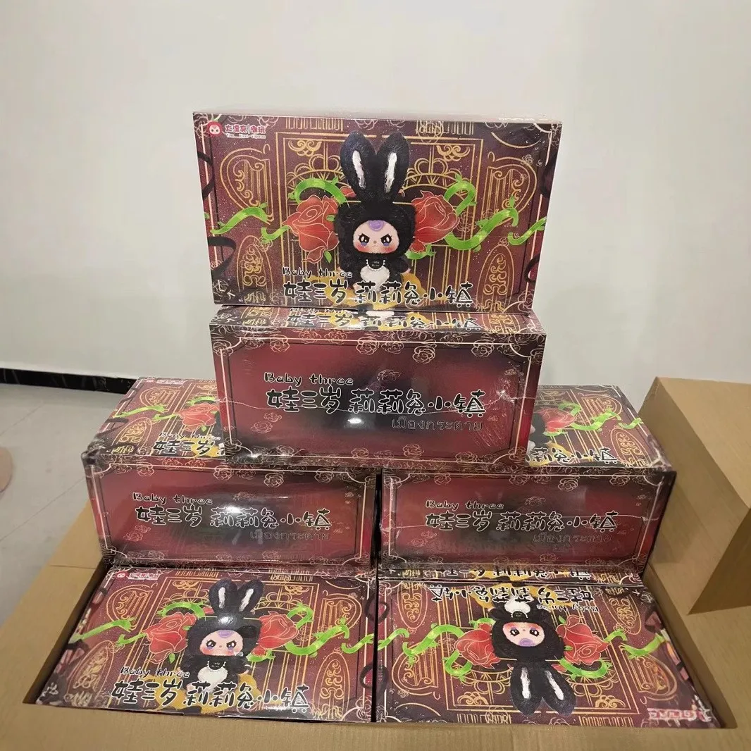 Baby Three Lily Town Rabbit New Blind Box Series Limited Edition Authentic Trend Toy Gift Doll Birthday Gifts 1:1 High Quality