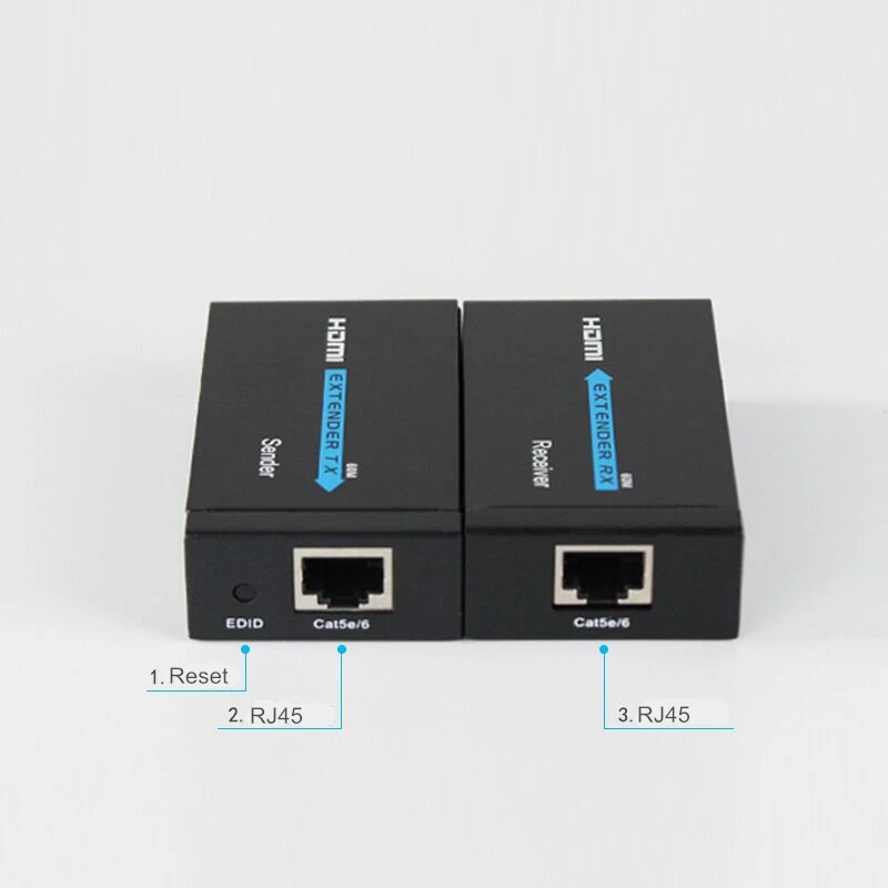 Удлинитель HDMI RJ45, 1080P, 60 метров