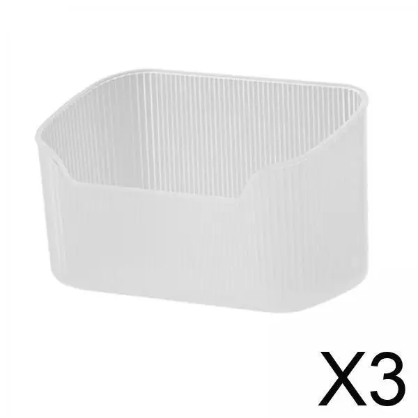 

Cosmetic Storage Box Makeup Holder Organizer Tray for Bathroom Cabinet Countertop Dresser and Vanity Table