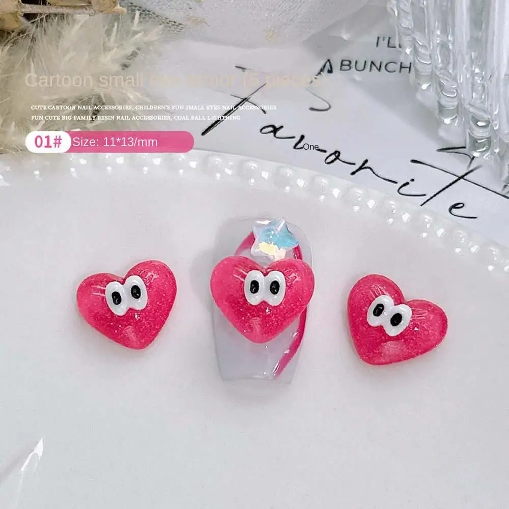 Manicure Accessories Nail Charms Cloud Love Hearts 3D Nail Art Drills Cartoon Nail Decorations Nail Rhinestones Nail Jewelry