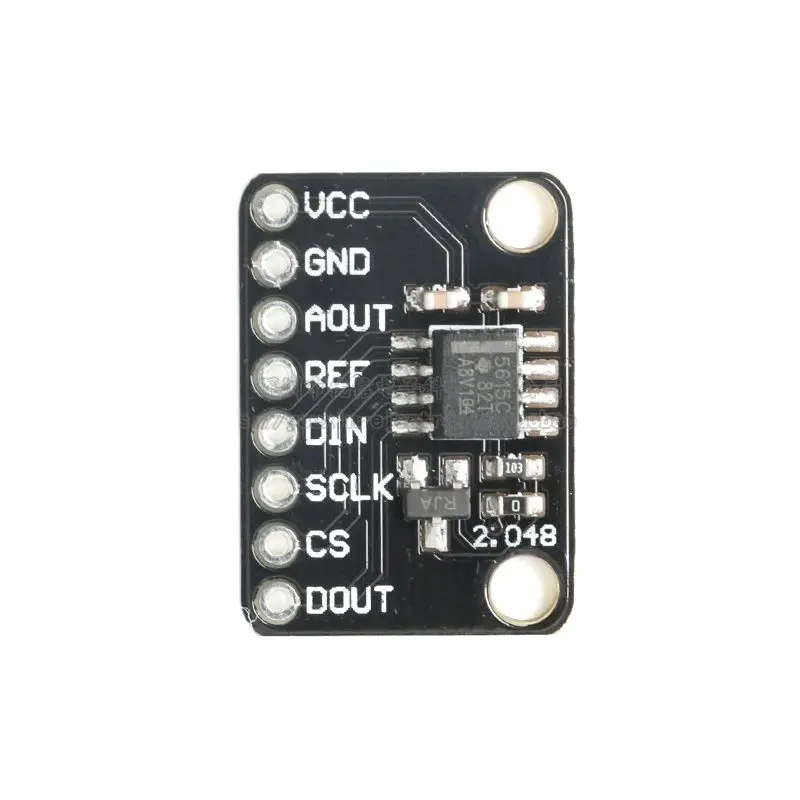 

CJMCU-5615 TLC5615 10-BIT digital-to-analog converter serial interface