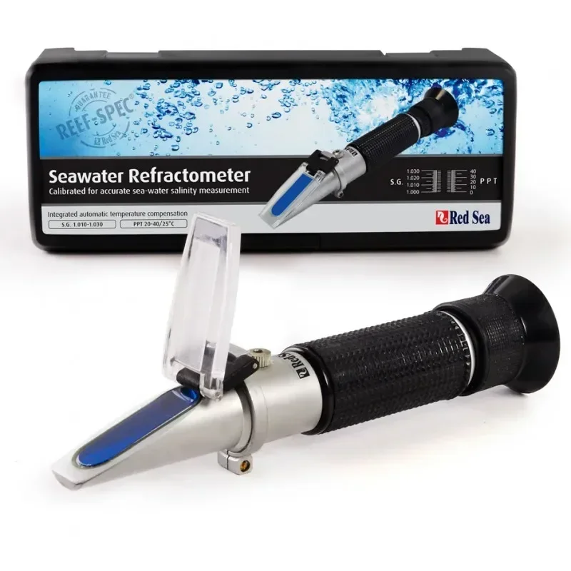 Redsea Aquarium Optical Refractometer Exceptional Accuracy for Measuring Salinity of Seawater