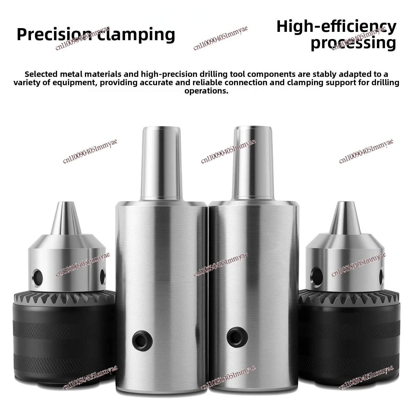 Desktop polishing machine connecting rod accessories chuck fangs splint thread shaft connecting